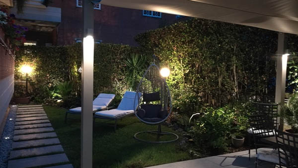 Illuminazione zona relax